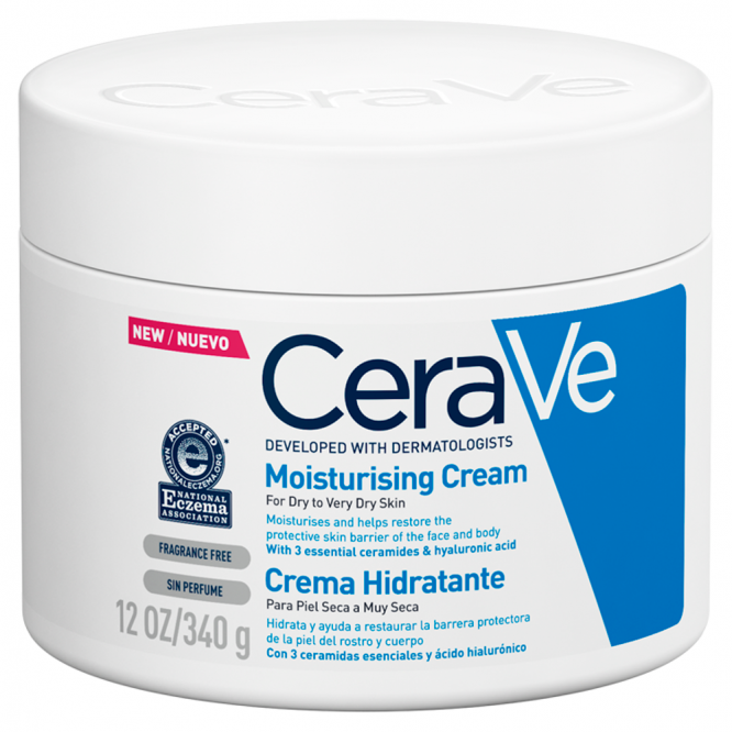 CeraVe - Krém pre suchú až veľmi suchú pleť - 340 g