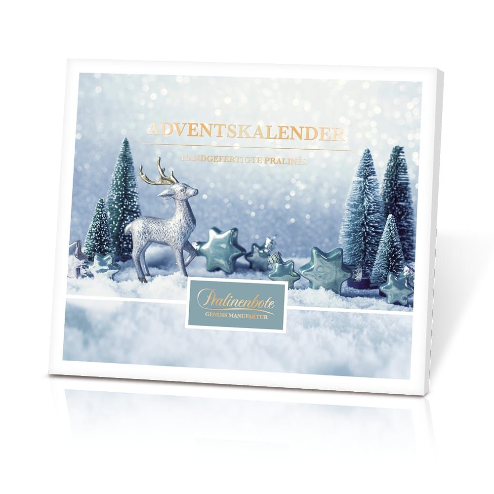 Pralinenbote Adventný kalendár s 24 pralinkami, 300 g