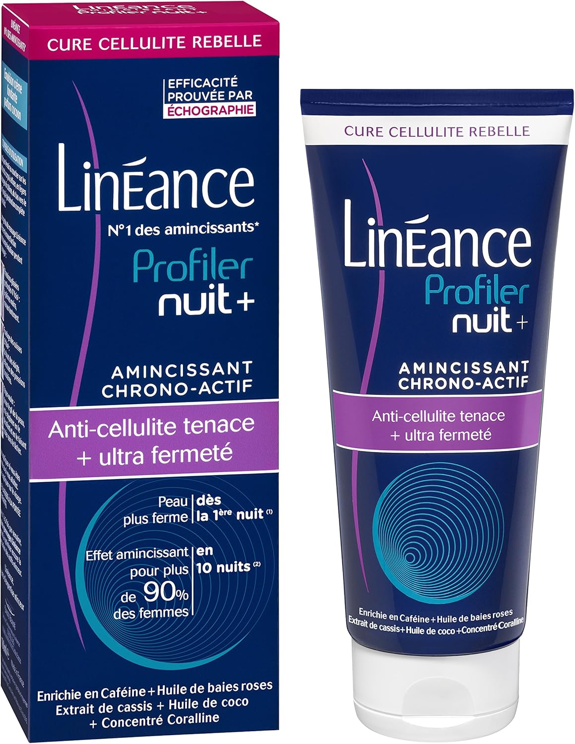 Linéance Profiler Night+ anticelulite krém 180ml