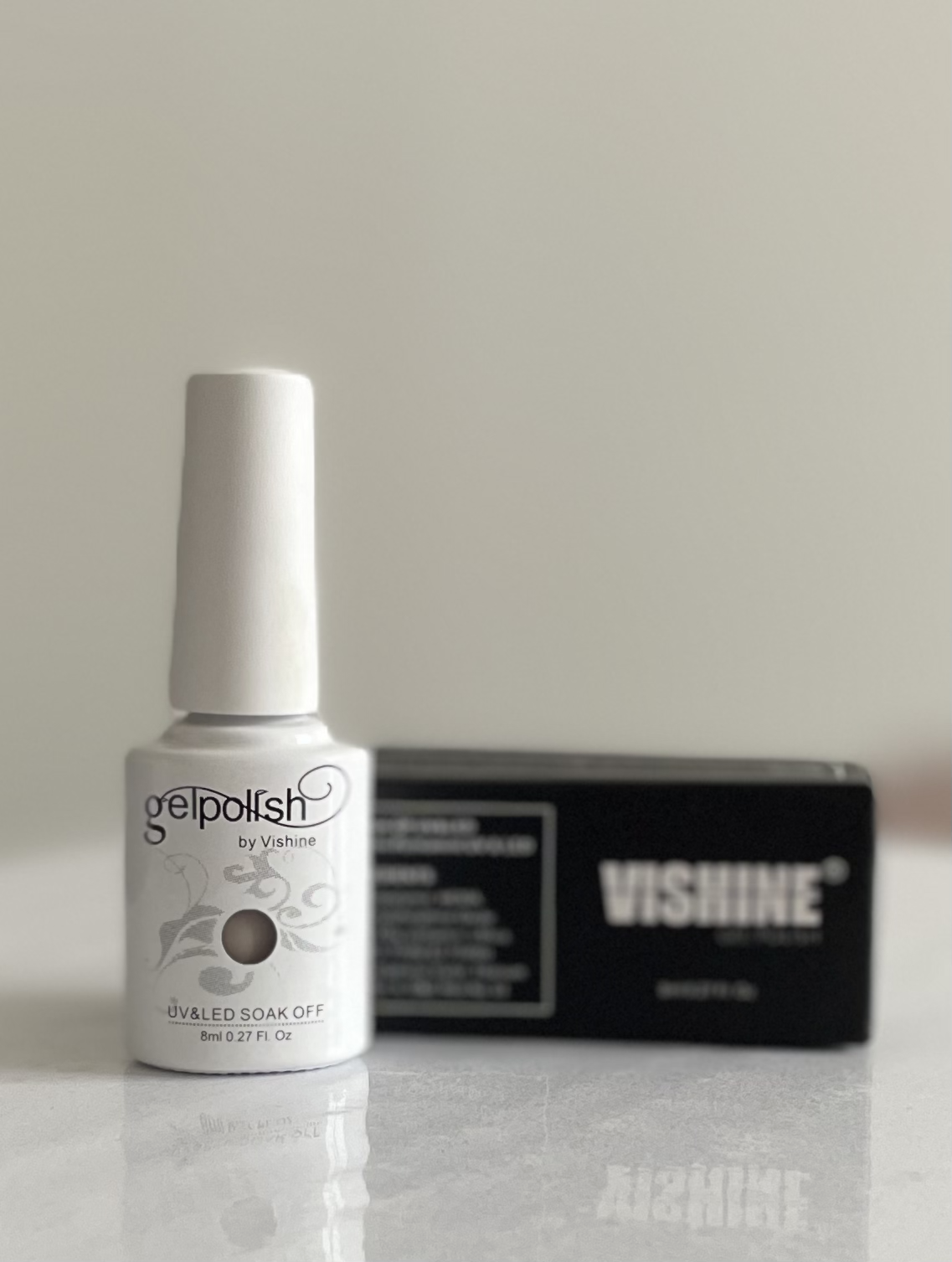 Vishine - UV Gel Polish - Nude (1405), 8 ml