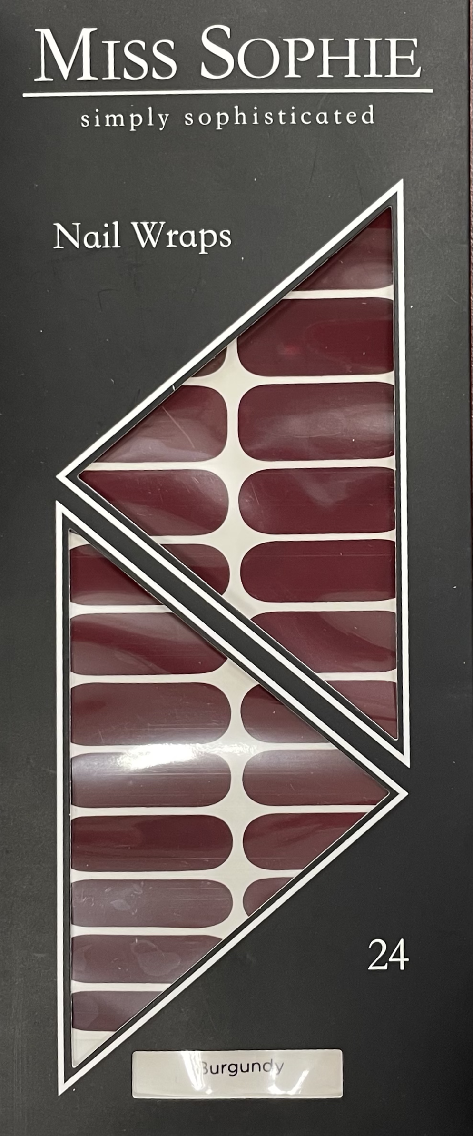 Miss Sophie ‘Burgundy’ Nail Polep