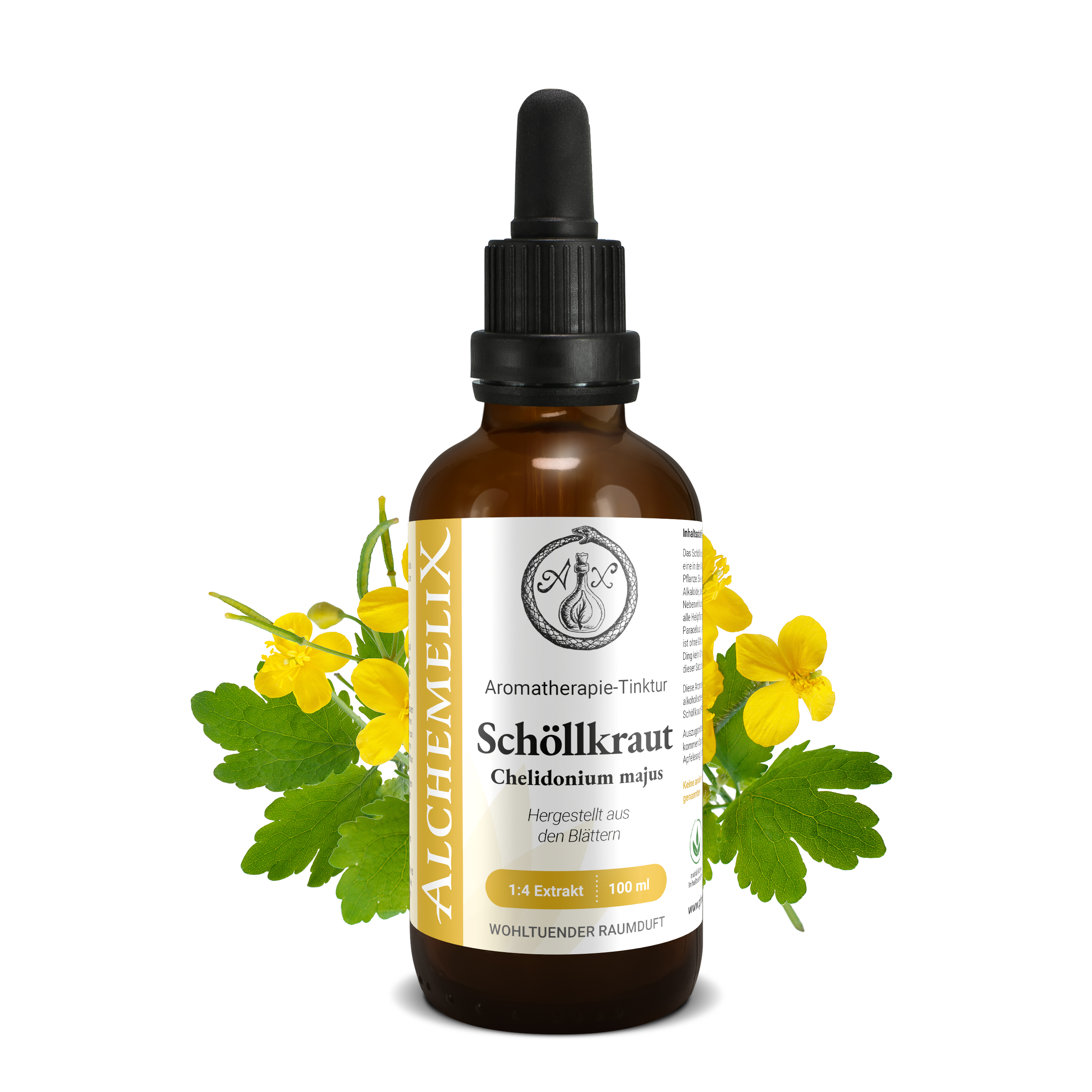 Phoenix der lebenskraft - Schöllkraut (Chelidonium) - Tinktur 50 ml