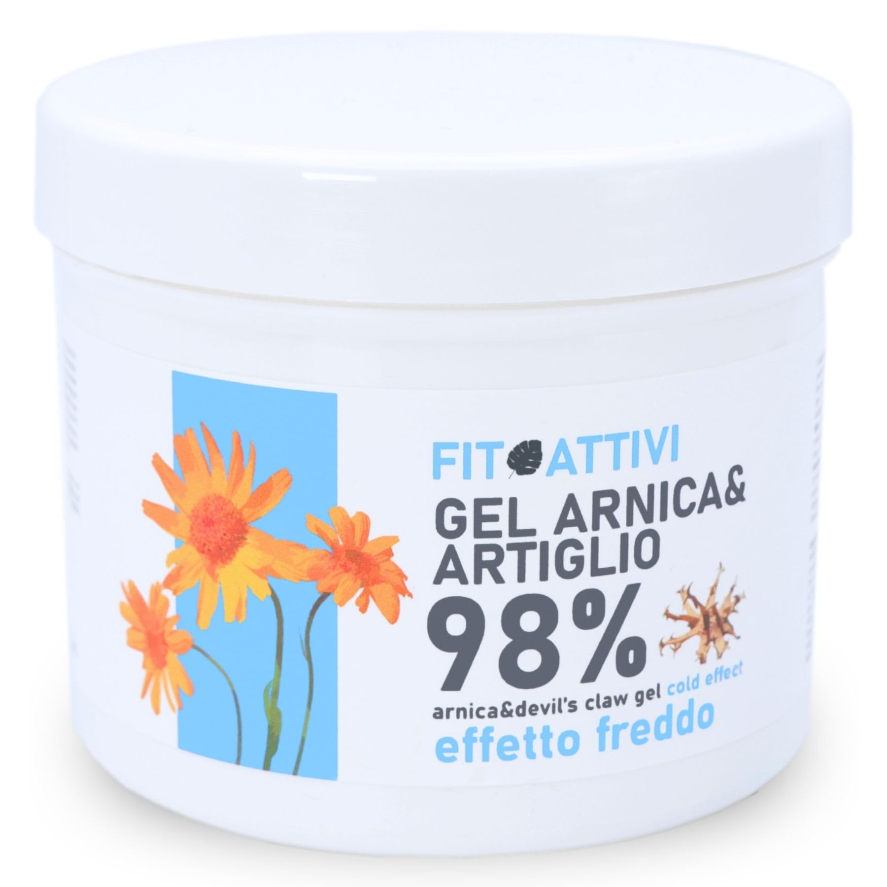 FITOATTIVI - Gel Arnica & Artiglio 98% studený efekt 550mO