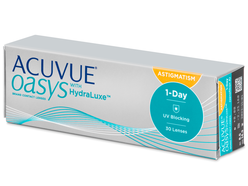 Acuvue Oasys Acuvue - HydraLuxe Astigmatism (30 šošoviek) -4.50