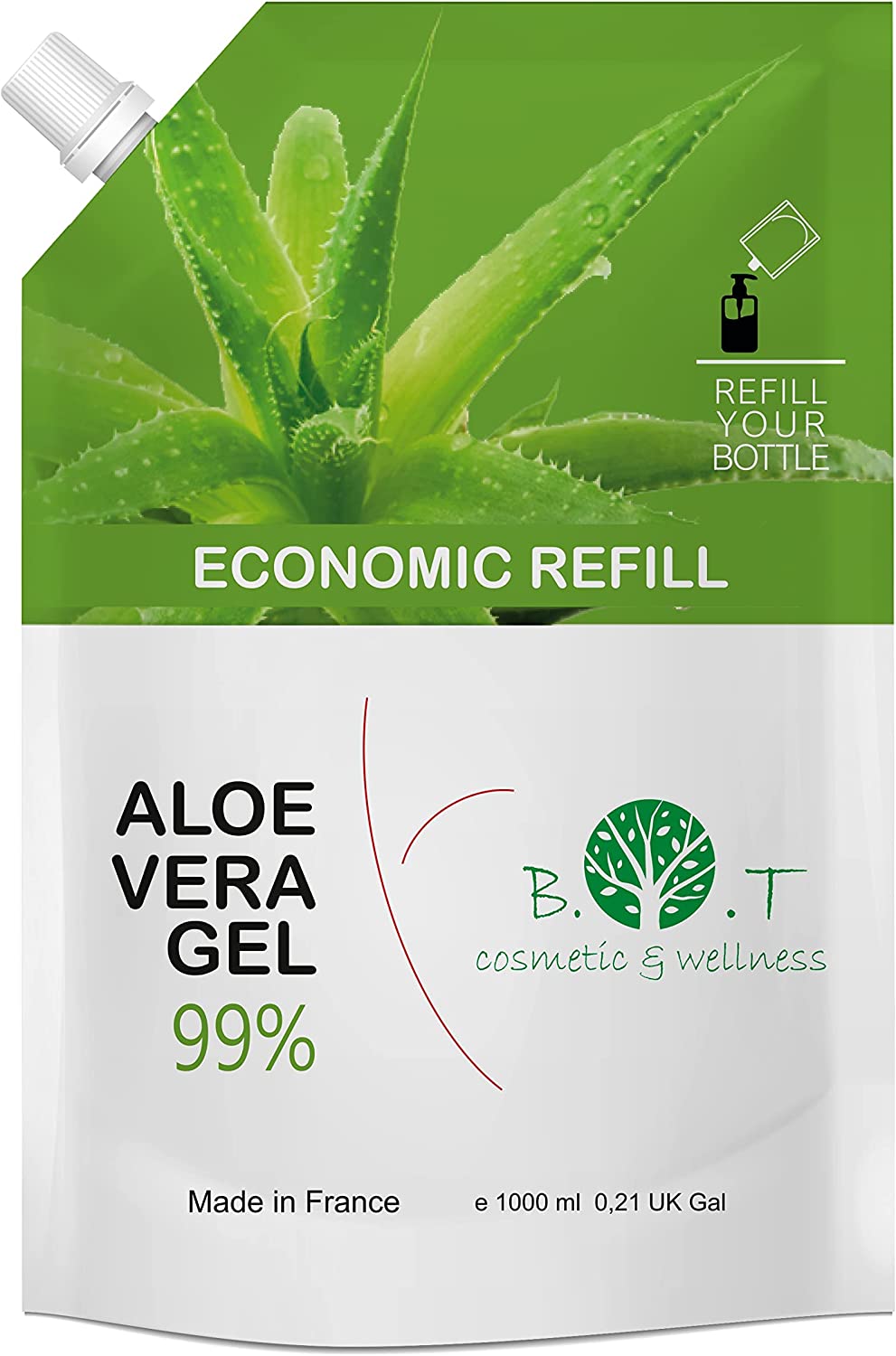 B.O.T cosmetic & wellness Aloe Vera Gel 1000 ml