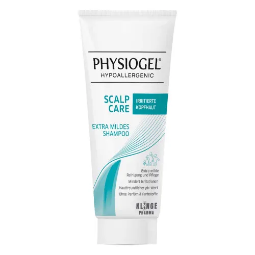 PHYSIOGEL scalp care - extra jemný šampón na podráždenú pokožku 200ml