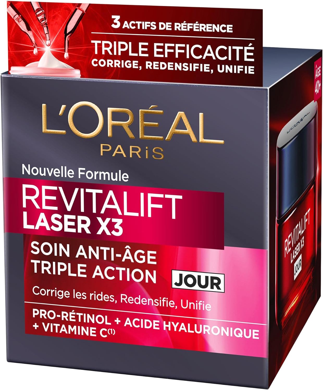 L'Oréal Paris Revitalift Laser, Denný krém proti vráskam, 50ml
