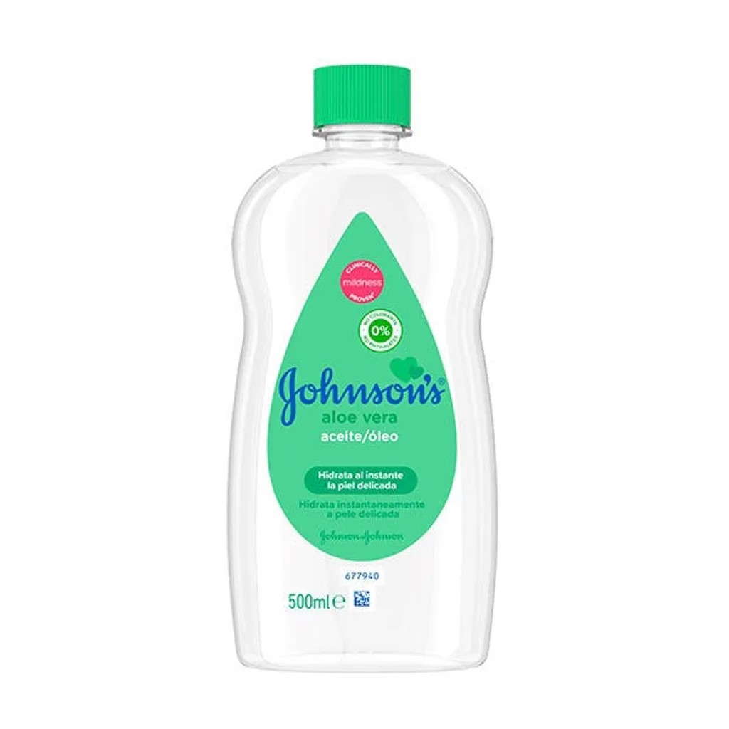 Johnson´s Johnson's Aloe Vera telový olej, 500 ml