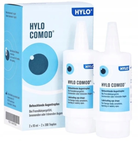 Hylo Comod zvlhčujúce očné kvapky 2 x 10ml