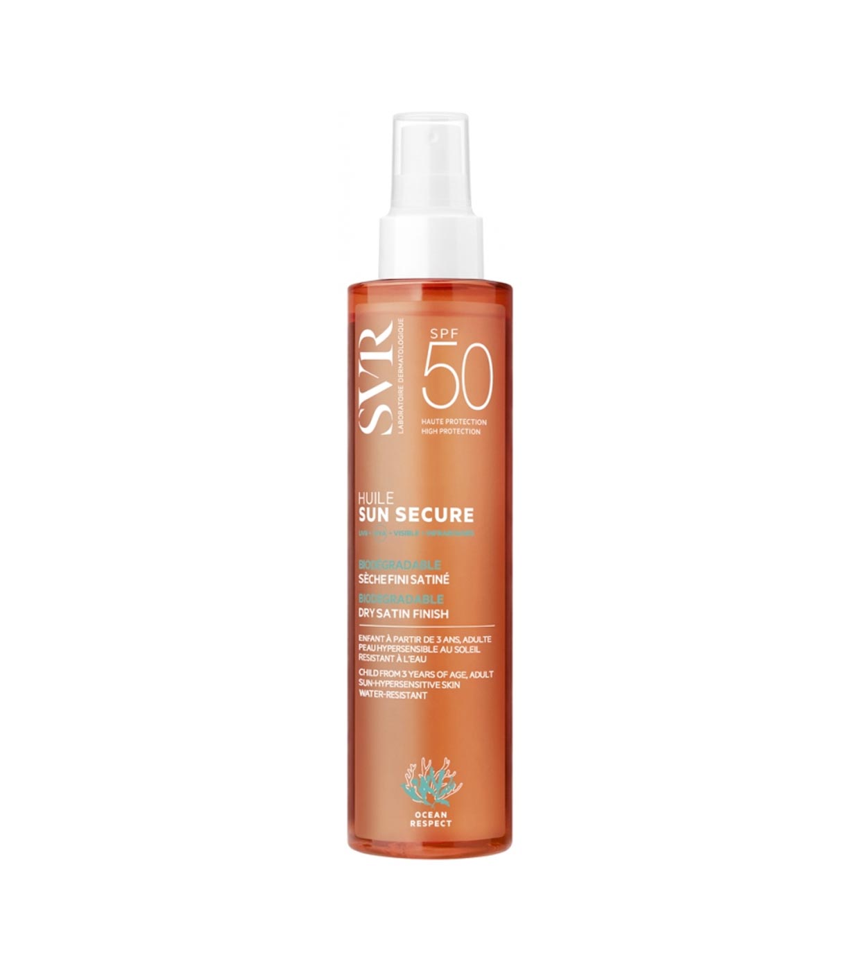SVR - Opaľovací olej na telo SPF50 200ml