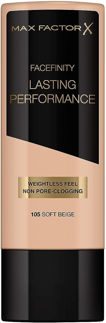 Max Factor - facefinity lasting performance - dlhotrvajúci make-up, 105 soft beige