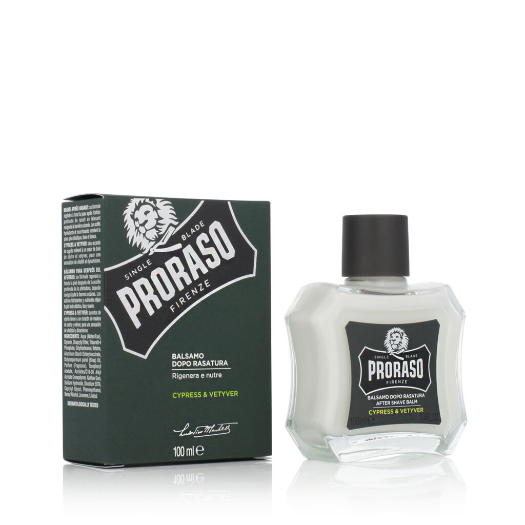 Proraso PRORASO, balzám po hoplení, Cypress & Vetyver, 100ml