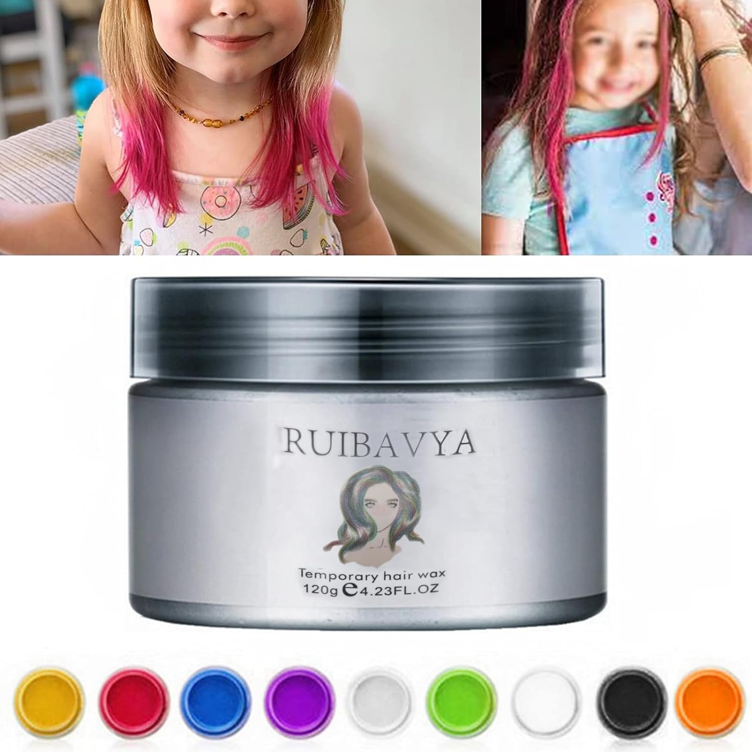 Ruibavya Ruibavya- farebný gél na vlasy- sivá