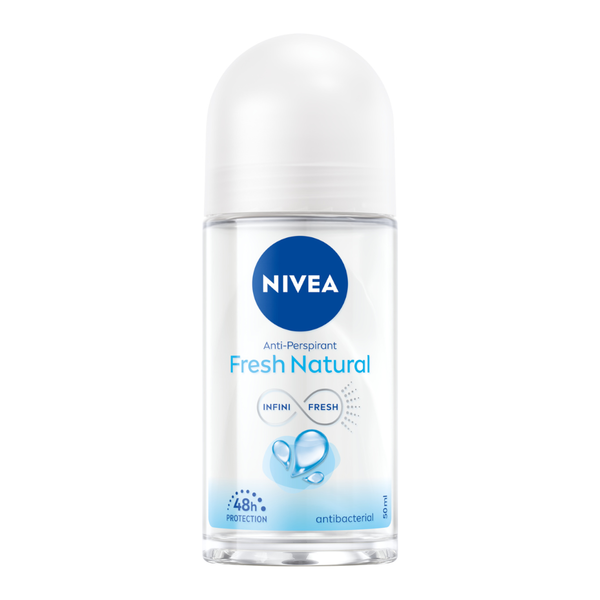 Nivea Deo Fresh Natural Roll On 48h, 50 ml
