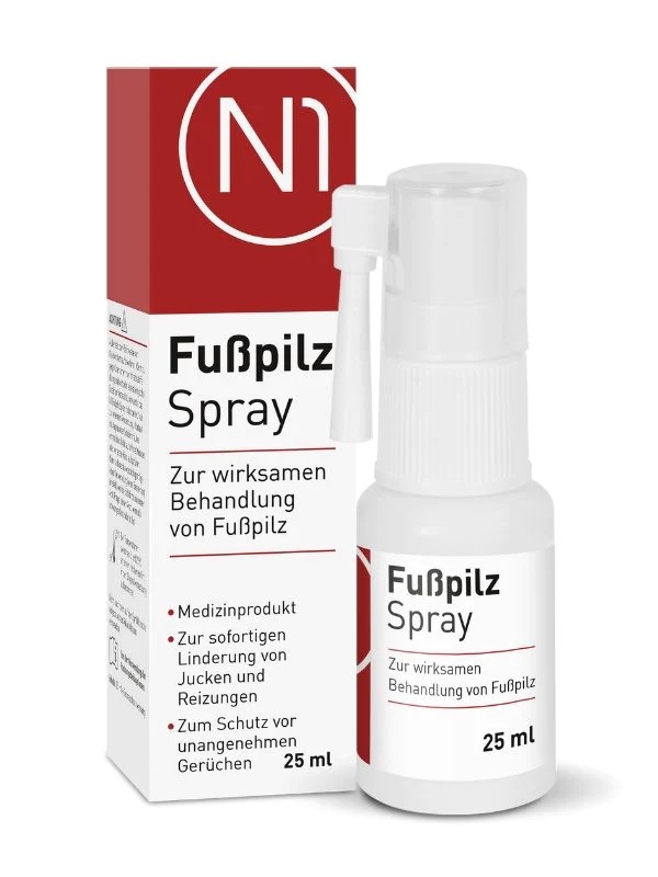 N1 sprej na nohy športovcov, 25 ml