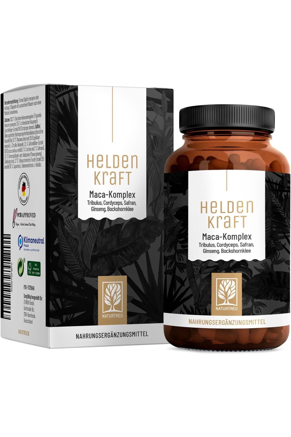 Helden Kraft Naturtreu koncentrovaný Maca komplex 90 tabletiek