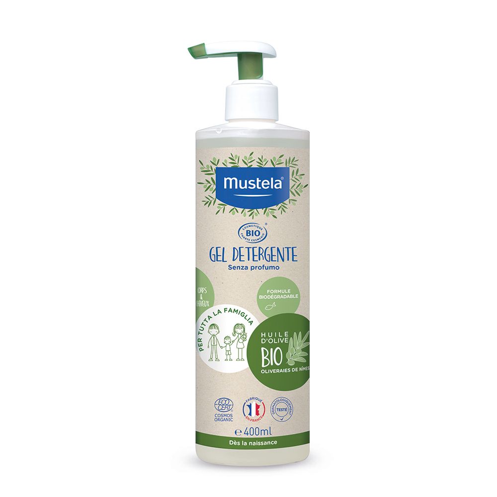 Mustela BIO umývací gél, 400 ml