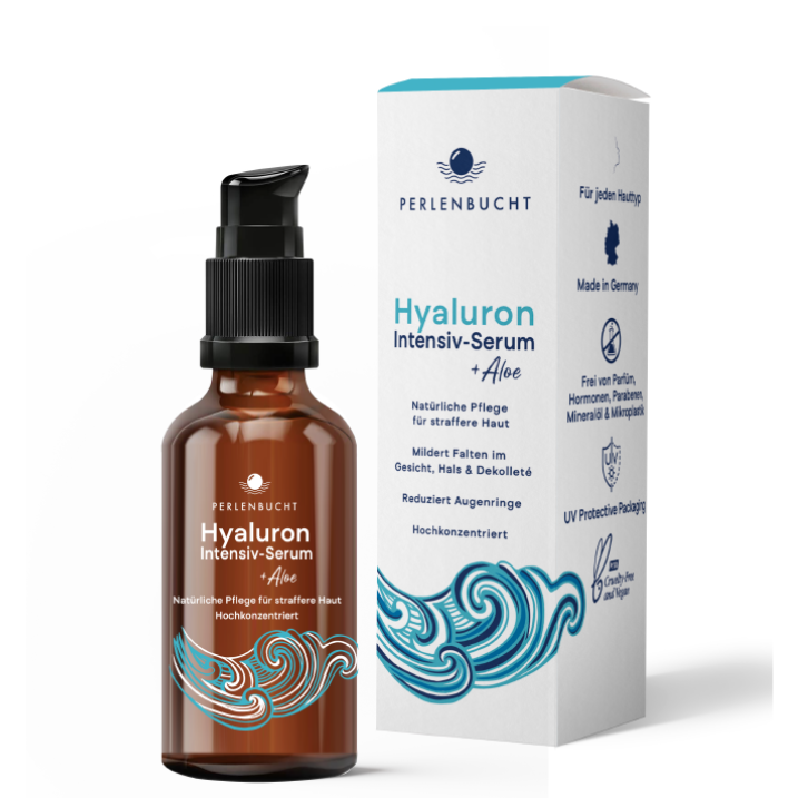 PERLENBRAUCHT Perlenbucht - HYALURONIC INTENSIVE SERUM + ALOE 50ml