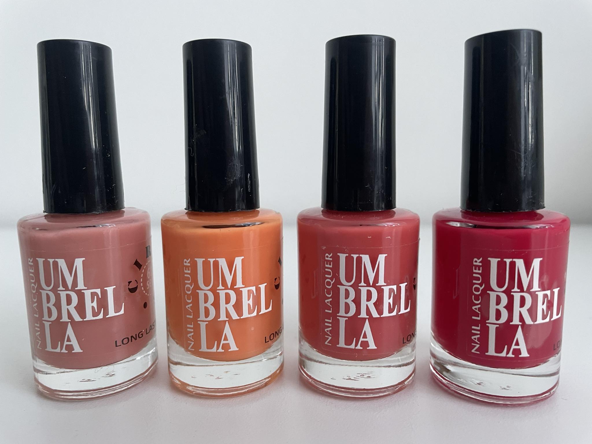 Umbrella sada lakov na nechty, 4 ks x 11 ml