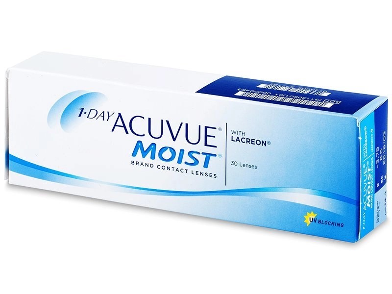 1-DAY Acuvue Moist (30 šošoviek) +5.25