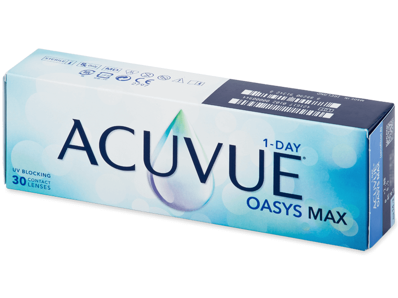 Acuvue Oasys Max (30 šošoviek) -3.75
