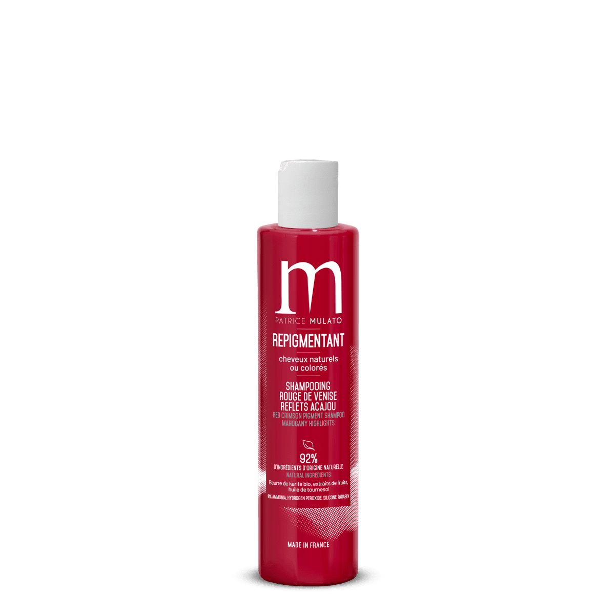M patrice mulato - ROUGE DE VENISE Repigmentačný šampón, 500 ml