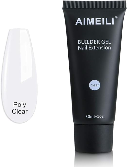 AIMEILI Builder Gel - na predĺženie nechtov, Clear 30ml