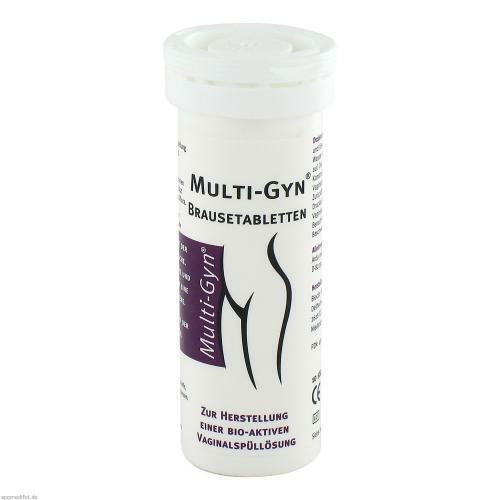 Multi-Gyn Multi - Gyn Tablety na pošvovú hygienu, 10 ks