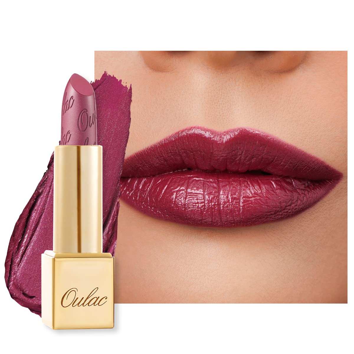 Oulac Metallic Shine Lipstick 03 Love Particle