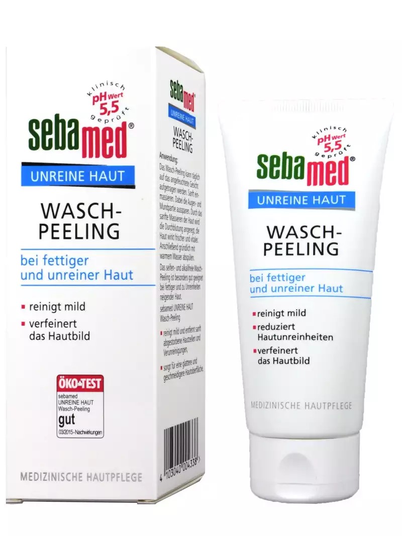 Sebamed peeling na nečistú pleť, 100 ml