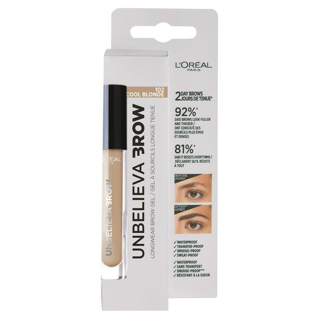 L'Oréal Unbelieva Brow dlhotrvajúci gél na obočie 102 3,4ml