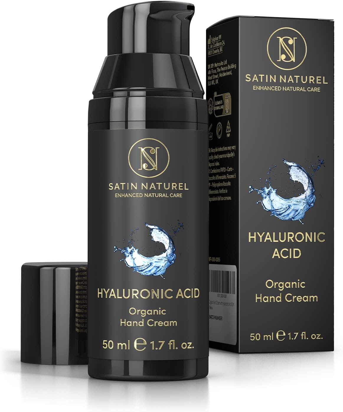 Satin Naturel Sérum s kyselinou hyaluronovou na ruky, 50 ml