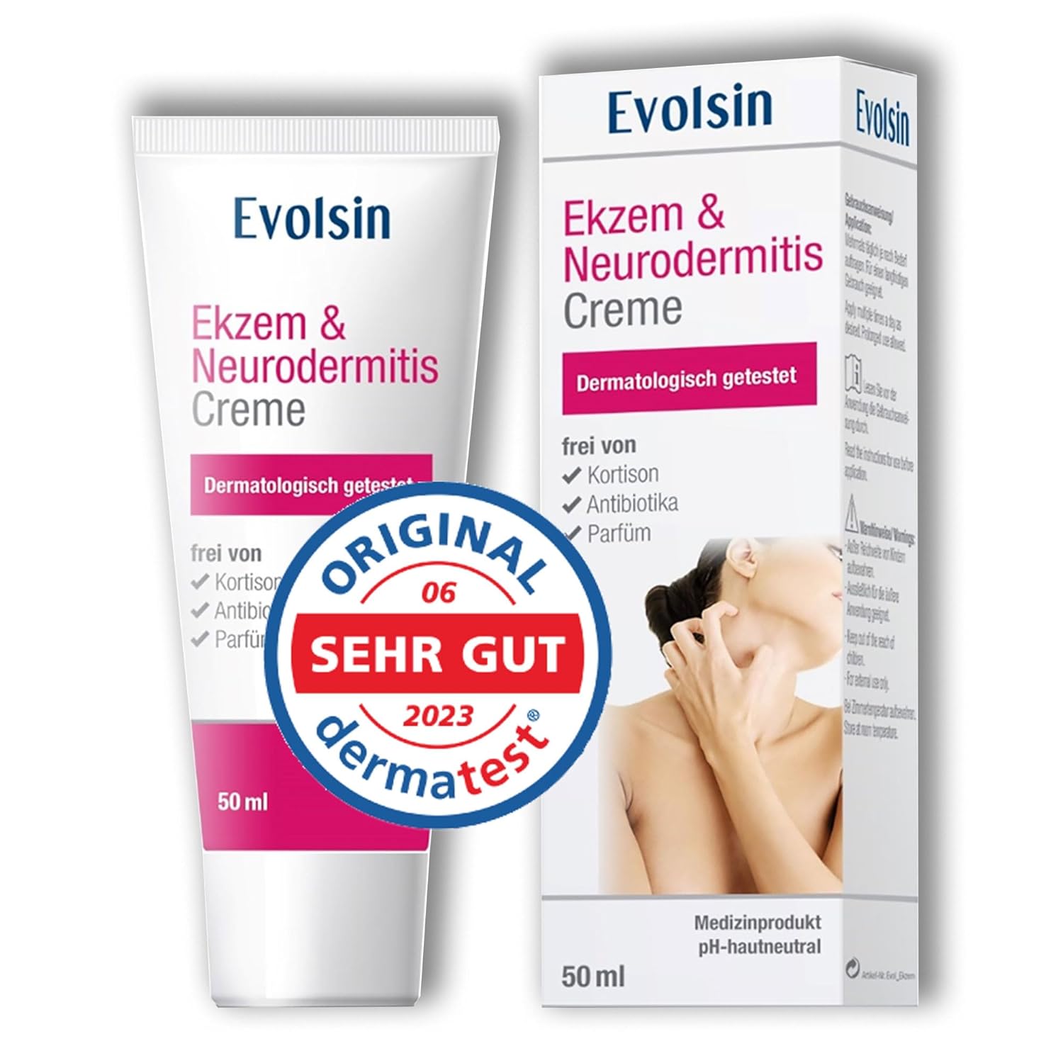 EVOLSIN Creme - Zmierňuje svrbenie 50 ml