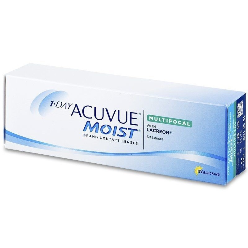 1-DAY Acuvue Moist Multifocal (30 šošoviek) +2,25