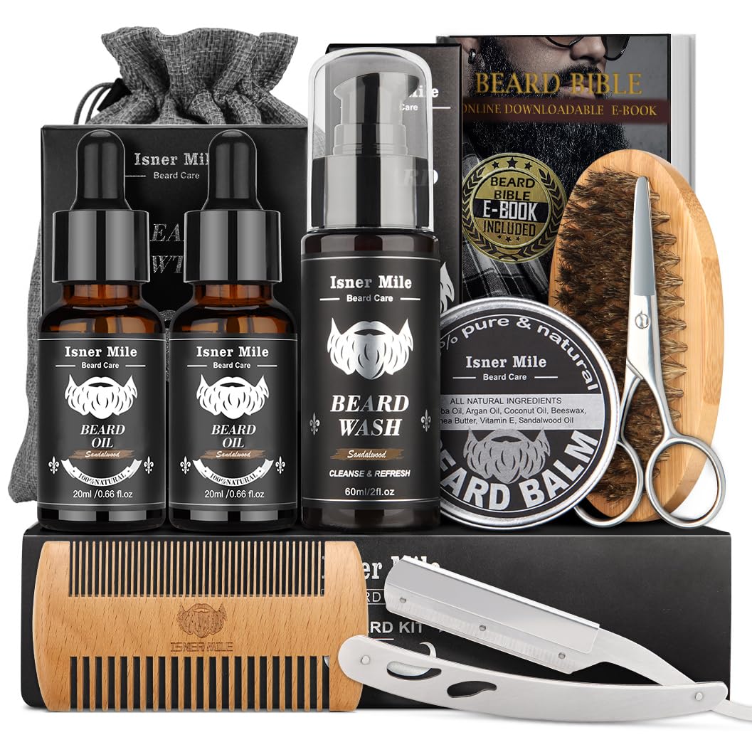 Isner Mile Beard Kit, kompletná sada na úpravu brady