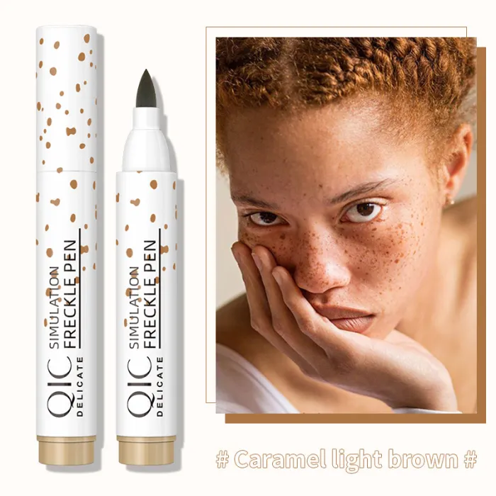 QIC Pehové pero - 01 caramel light brown 3g