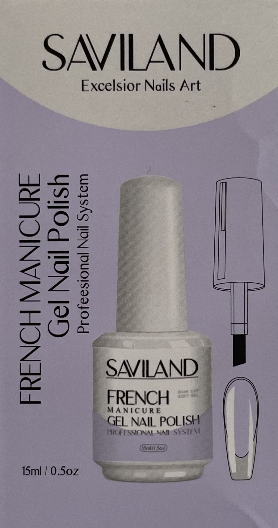 SAVILAND - Gel Lak Na Nechty 13 10ml