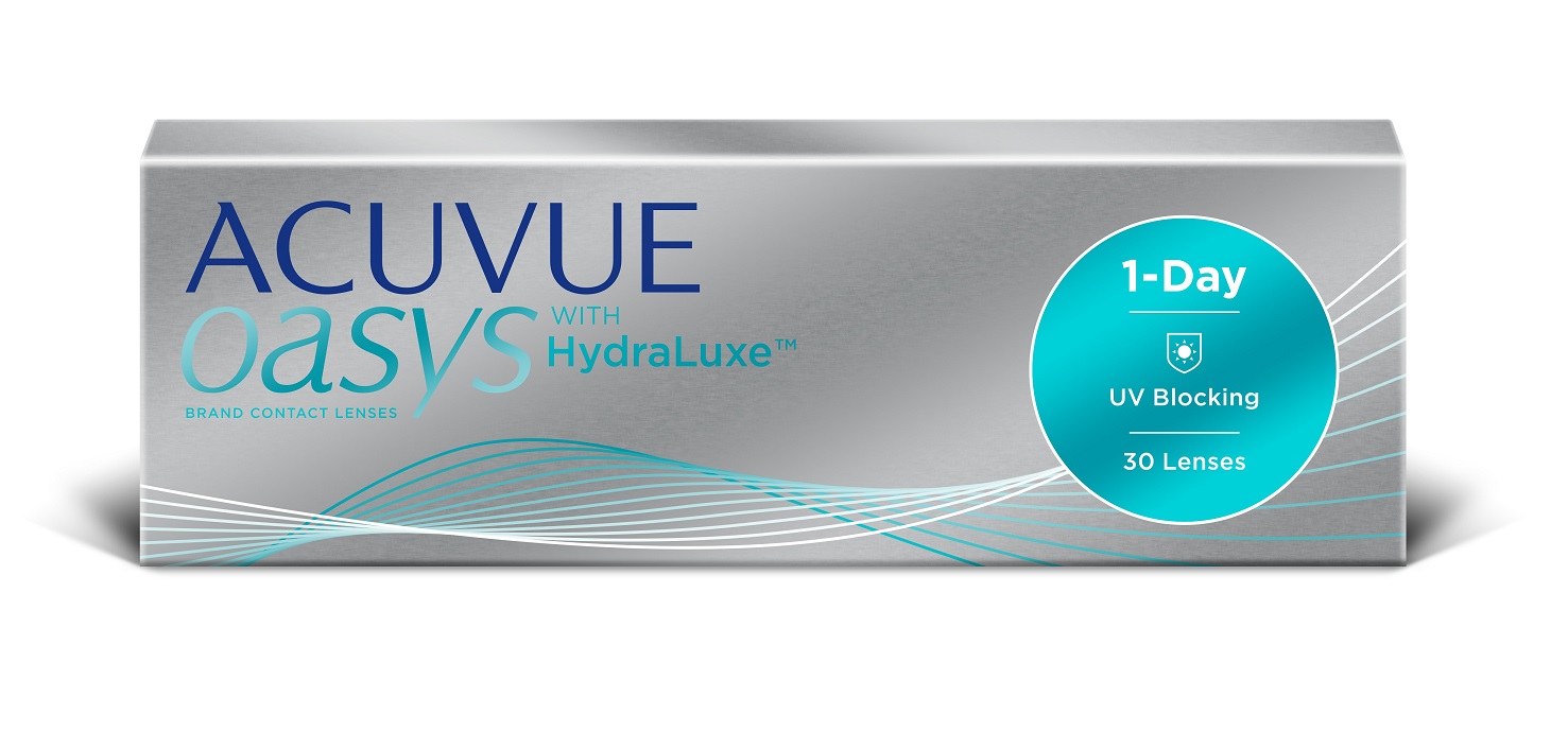 Acuvue Oasys 1 dňové šošovky s technológiou HydraLux, -1,50 29ks NEKOMPLETNÉ BALENIE