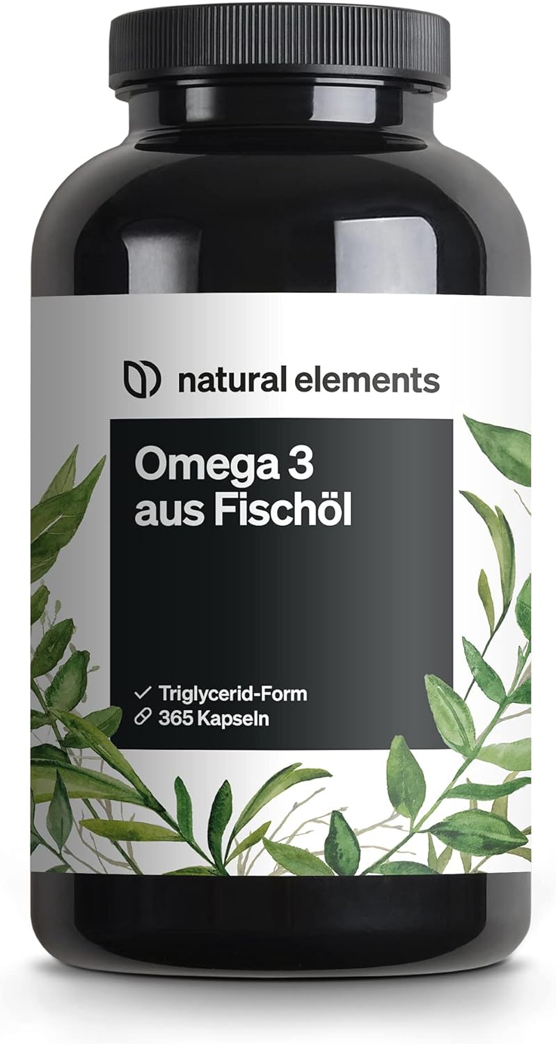 natural elements - Omega 3 from Fish oil 365 kapsúl Exp.: 12/2025