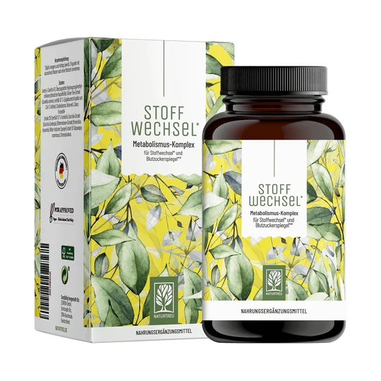 NATURTREU Stoff Wechsel - metabolizmus komplex 120 kapsul Exp.: 2026+