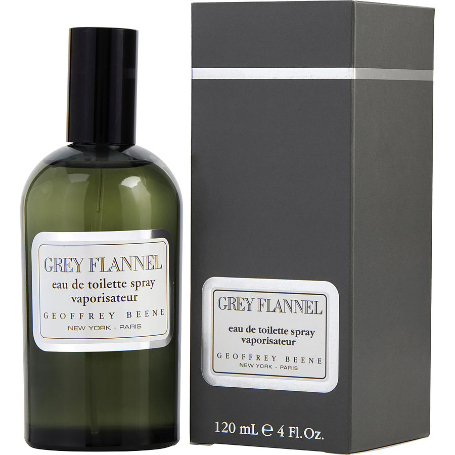 Geoffrey Beene Grey Flannel toaletná voda s rozprašovačom pre mužov 120ml