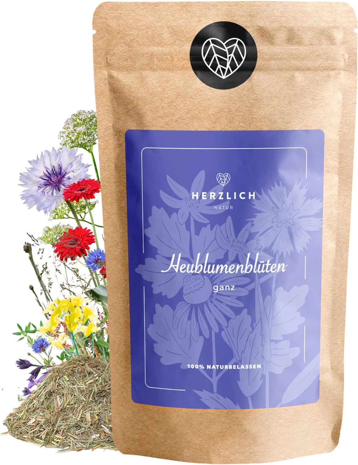 HERZLICH Kvety sena pre prípravu na sedací kúpeľ, 250g