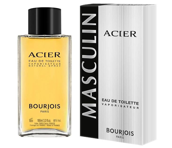 BOURJOIS ACIER MASCULIN - EDT 100ml BOURJOIS ACIER MASCULIN - EDT 100ml