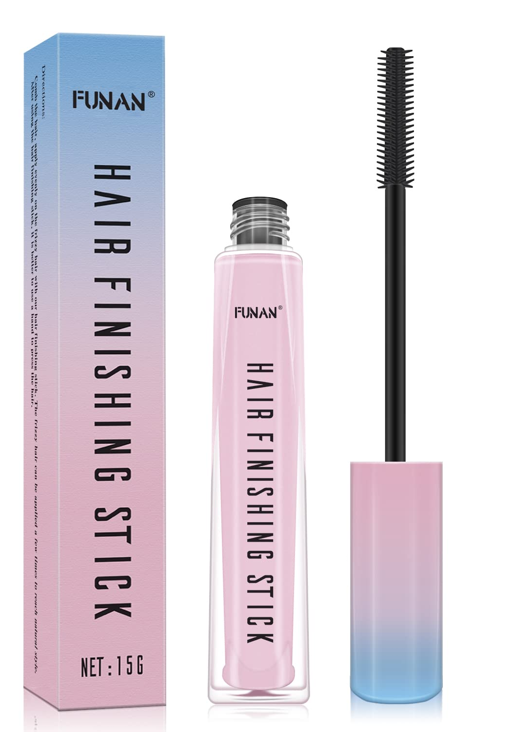 FUNAN Hair Finishing Stick, pre malé lámavé vlasy 15g