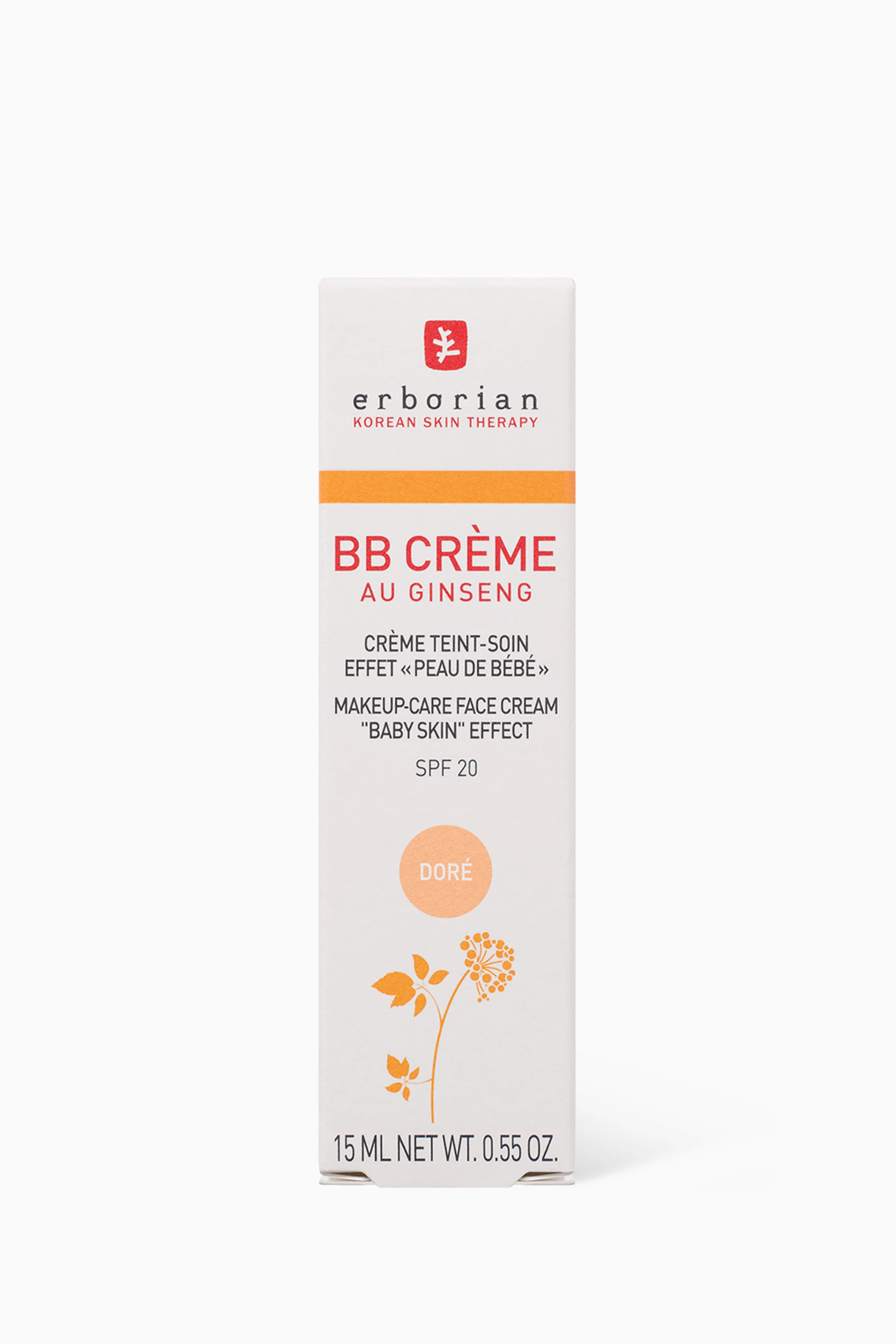 Erborian BB Cream tónovací krém SPF 20, Doré 15ml
