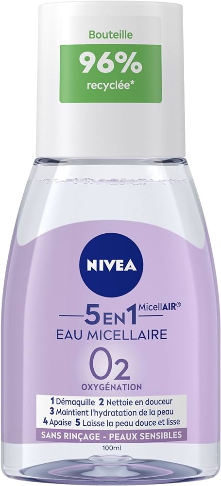 NIVEA Micelárna čistiaca voda pre citlivú pleť 5in1, 100ml