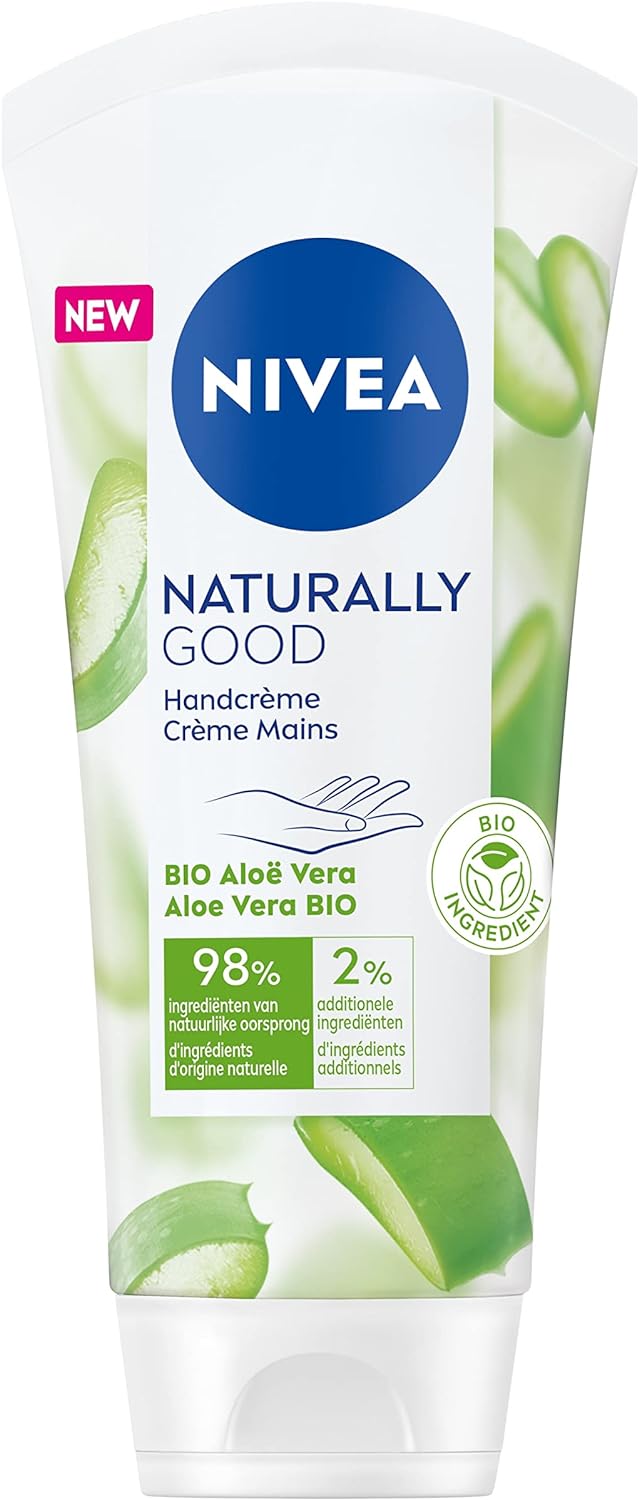 NIVEA Naturally Good Aloe Vera Bio krém na ruky 75ml