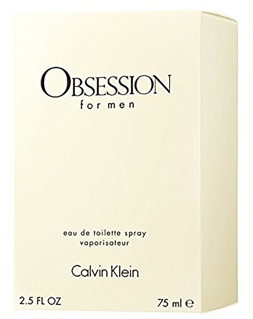 Calvin Klein OBSESSION for men EDT, 75 ml