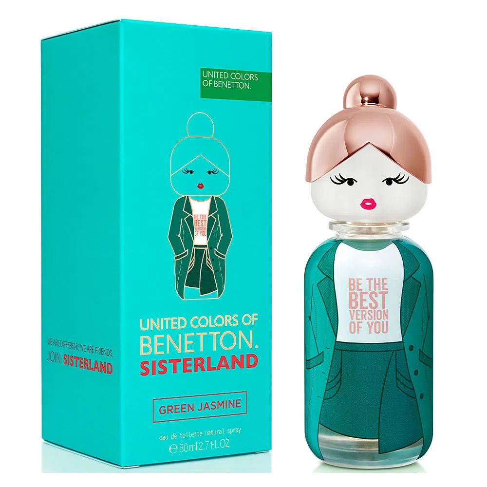 Benetton Sisterland Green Jasmine, toalatná voda 80ml