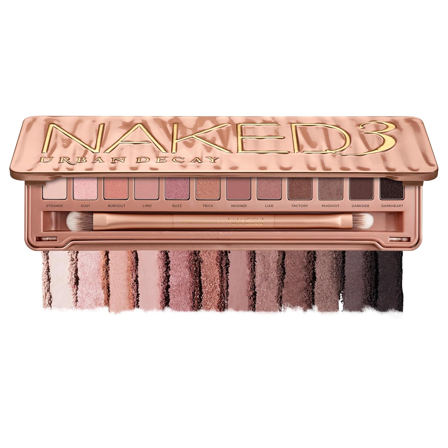 Urban Decay Naked 3 , paleta 12 očných tieňov